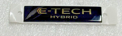 Rear Trunk Lid E-TECH HYBRID emblem  for 2025 2026 Renault Grand Koleos