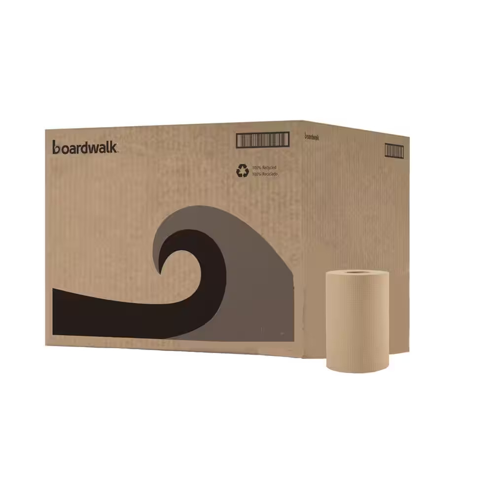 S 8" X 350ft 1-ply Natural (12 Rolls Per Carton)