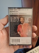 Marvin Gaye Every Great Motown Hit Cassette Tape 1983 Compilation Tested