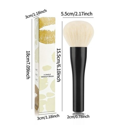 Make-up Pinsel 16x6x6cm oder 18x3x3cm für Rouge Einstellung und Foundation Mischung