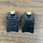 Technics Sl-235 Dust Cover Hinges Pair SL-2000 SL-1900 SL-1950 SL-D5 SL-3350 OEM