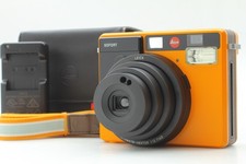 Tested MINT w/ Charger Leica Sofort Instant Film Camera Orange From JAPAN