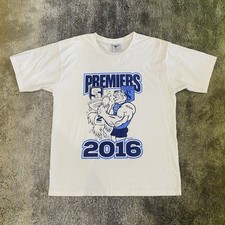 Sturt Football Club Premiers 2016 White T-Shirt Size XL SANFL Double Blues