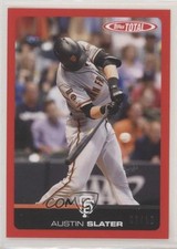 2019 Topps Total Red 2/10 Austin Slater #895A o2h