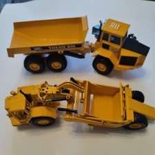 Joal Volvo BM A35 Articulated Dump Truck - 1/50 and Caterpillar all used