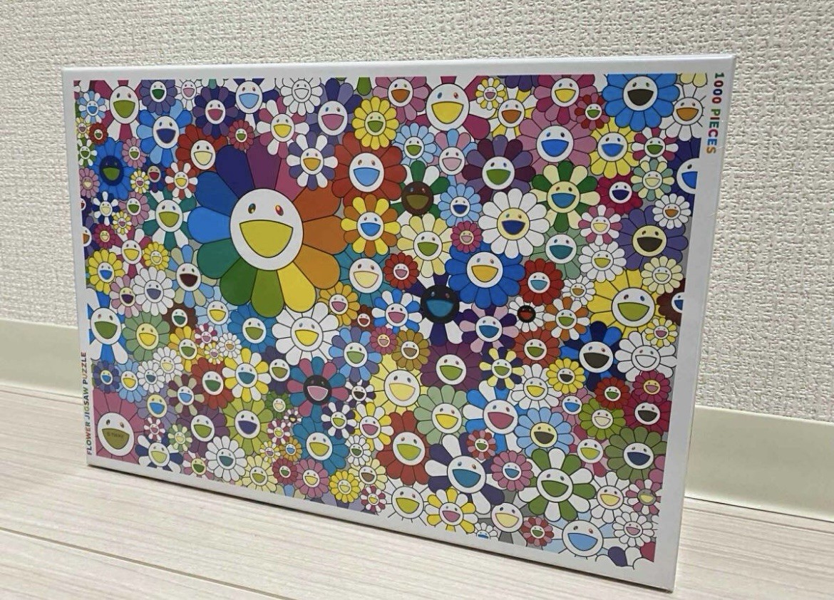 キャラクターグッズ Tonari no Zingaro Flower Jigsaw Puzzle Takashi Murakami tonari no zingaro 1000pcs FLOWER JIGSAW