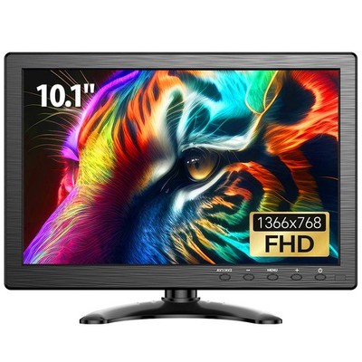 10in Sicherheits CCTV Monitor 1366x768 Kleiner HDMI VGA AV BNC USB PC Monitor