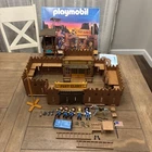 Playmobil 3806 Fort Glory Vintage Western Set Figures Accessories Building Tower