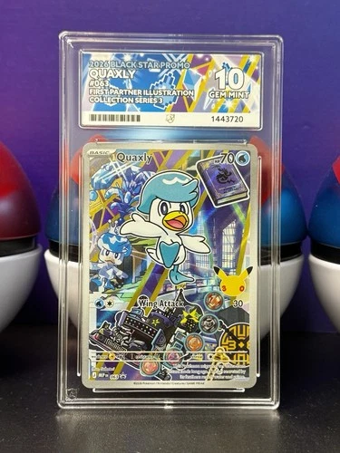ACE 10 Quaxly 063 First Partner Illustration Collection S3 Black Star Promo 2026