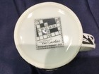PAUL CARDEW CROSSWORD PUZZLE MUG designed in ENGLAND fine porcelain NEVER USED! — photo 4