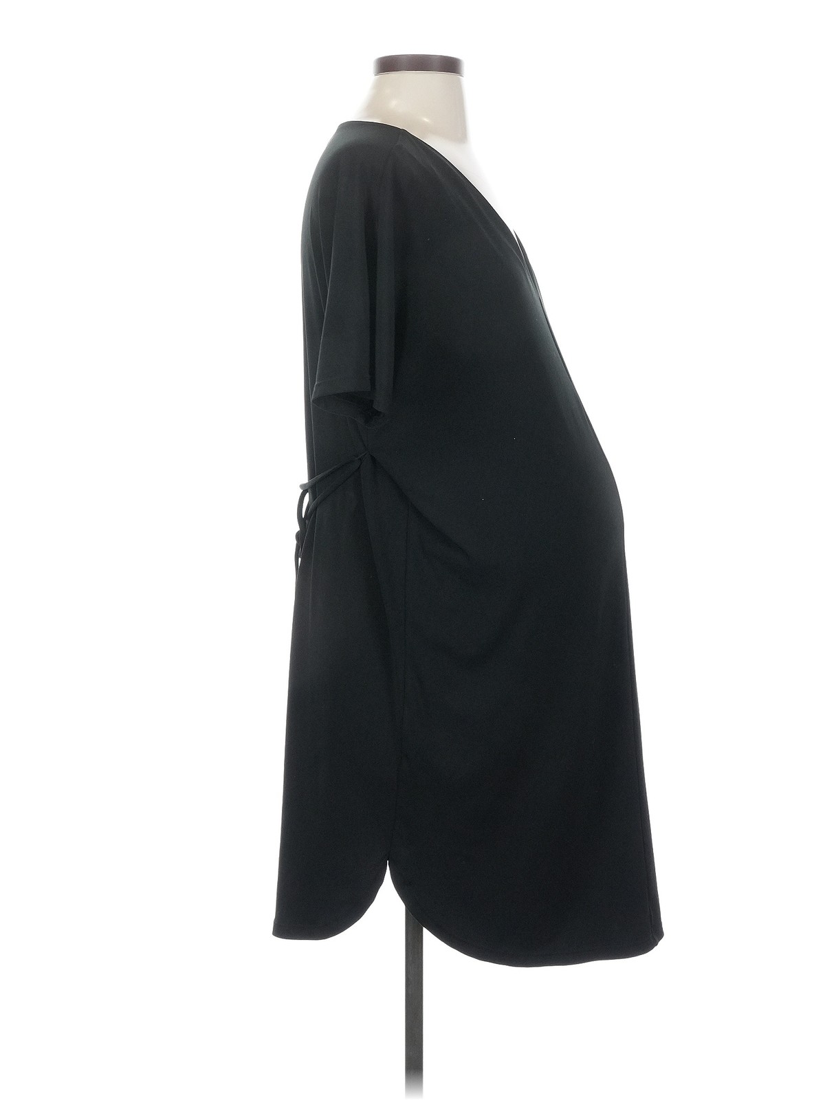 H&M Mama Women Black Cocktail Dress S Maternity thumbnail 3