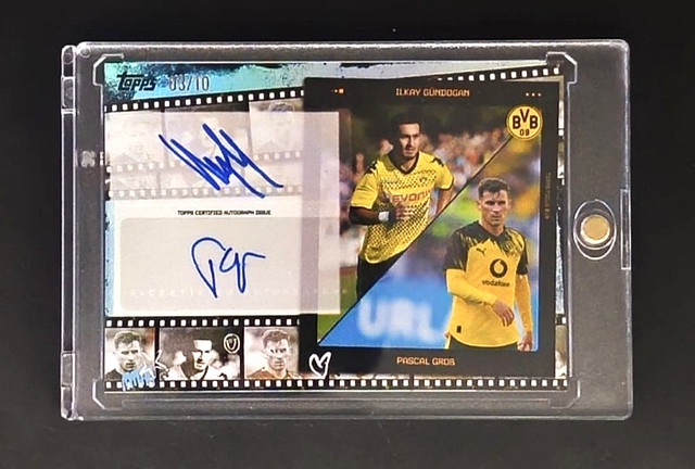 Ilkay Gündogan Pascal Groß Dual Auto /10 2025 Tops Focus BVB Dortmund
