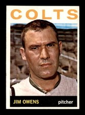 1964 Topps #241 Jim Owens  EX/EX+ X2668359