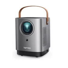 TOPTRO 1080P Mini Projector 5G WiFi Bluetooth Touch Screen iOS/Android/HDMI