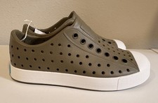 NATIVE JEFFERSON Sugarlite SHOES KIDS LIGHTWEIGHT SLIP ON WATER Green C10 New