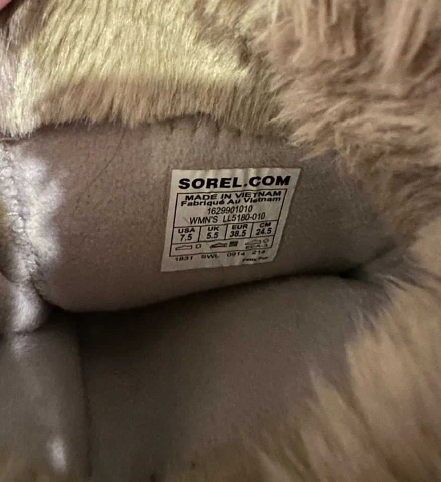 Botas de nieve Sorel Tivoli Il altas impermeables espiga elegantes para mujer talla 7,5 Foto 4 de 4