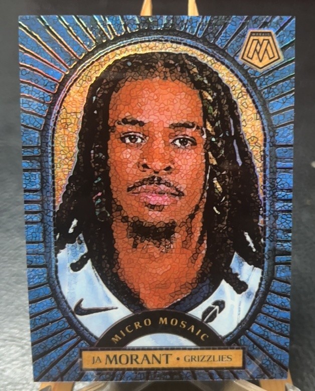 Ja Morant 2024-25 Panini Mosaic Micro Mosaic Case Hit SSP #22