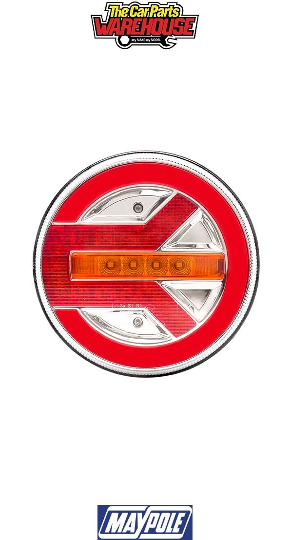 Maypole 8847B 10-30V LED Round GLO Combination Lamp