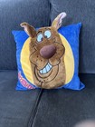 Scooby-Doo Plush Pillow 3D Raised Relief Character 2001 Cartoon Network 13"