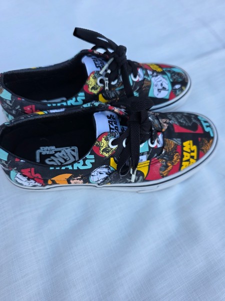 VANS ERA STAR WARS X 2014 CLÁSICO REPETIDO RAROS PARA HOMBRE TALLA 4 US 3