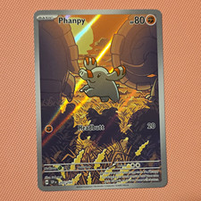 The Pokémon Company Phanpy 205/191 Sv08 Surging Sparks Illus Rare Holo EN on eBay