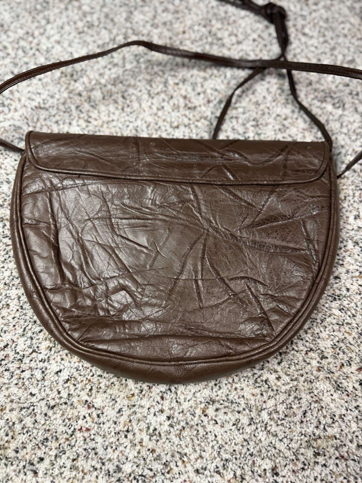 Leather Patchwork Crossbody Shoulder Bag Reptile … - image 4