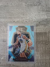2022-23 Panini Select KLAY THOMPSON Premier Level Light Blue Disco Prizm # /99