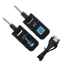 8 Channels 2.4G Wireless Guitar System Rechargeable Transmitter Receiver