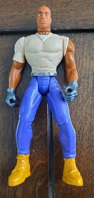 Vintage 1997 DC Steel JOHN HENRY IRONS 5'' Action Figure From Kenner Hasbro
