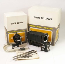C21135 Honeywell Asahi Pentax M42 Auto-Bellows Slide Copier MINT