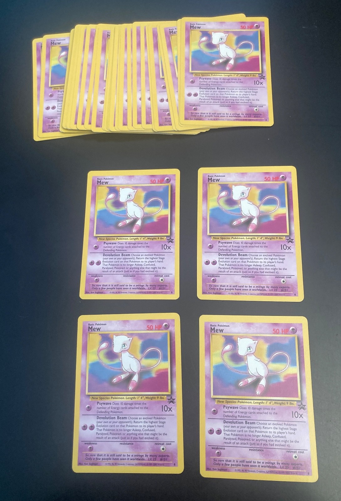 Pokemon Black Star Promo, Mew (#8) NM-/LP+ **Price is for 1 Card**