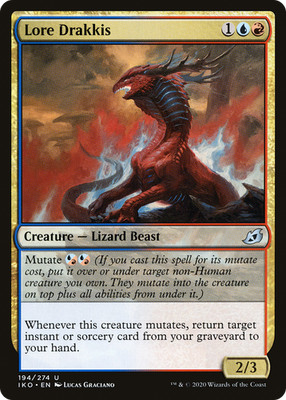 Lore Drakkis #194 (LP) Ikoria IKO Magic MTG