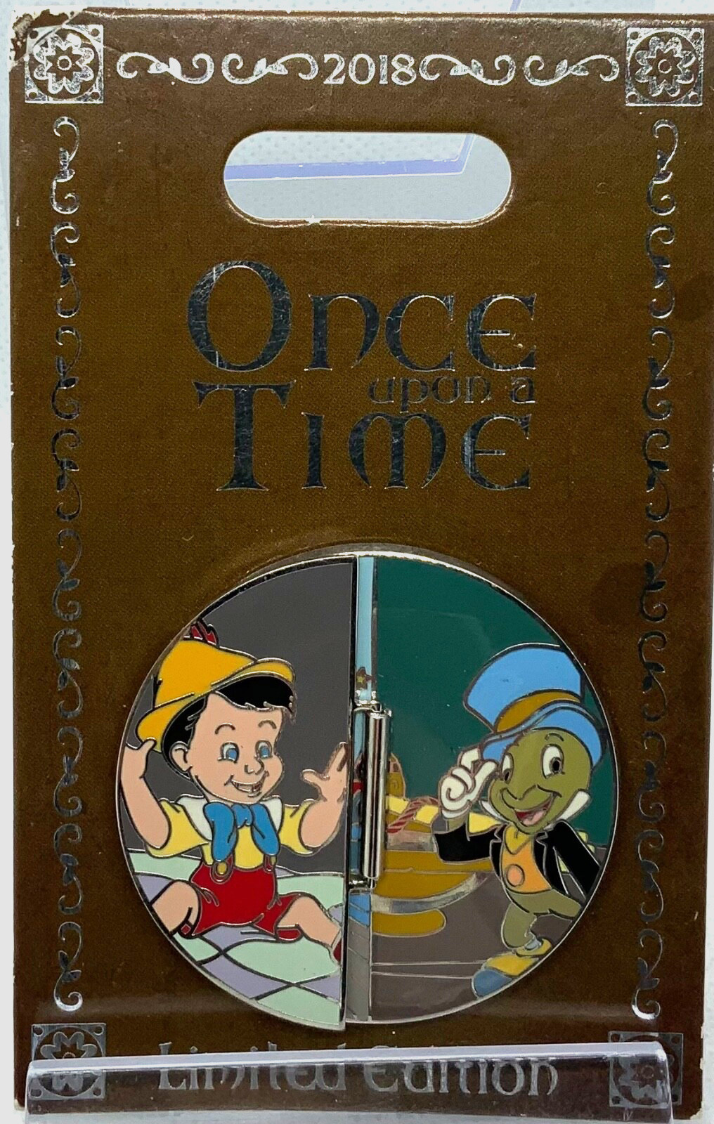Disney 2018 Once Upon A Time Series PINOCCHIO  LE 2000 pin