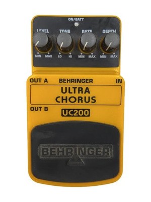 Behringer Effect Pedal UC200 Ultra Chorus Used