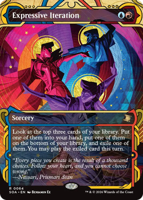 MTG Expressive Iteration Single Star SOA English Showcase