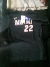 2022 NIKE Tee Miami Heat Tyler Herro 14 NBA Basketball T-Shirt Youth L 14-16