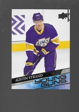 2020-21  Austin Strand, Upper Deck Extended Series, Rookie, Young Guns