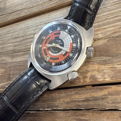 希少！FORTIS MARINE MASTER ヴィンテージ Vintage Fortis Marinemaster Super Compressor Dive Watch | eBay