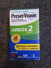 PreserVision AREDS 2 - 120 Softgels. Exp 02/27