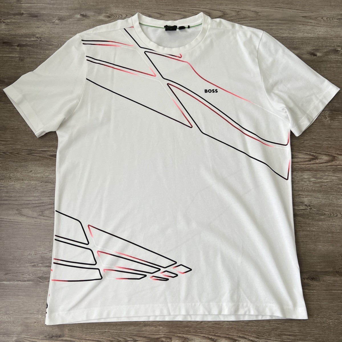 Hugo Boss T Shirt Mens 2XL White