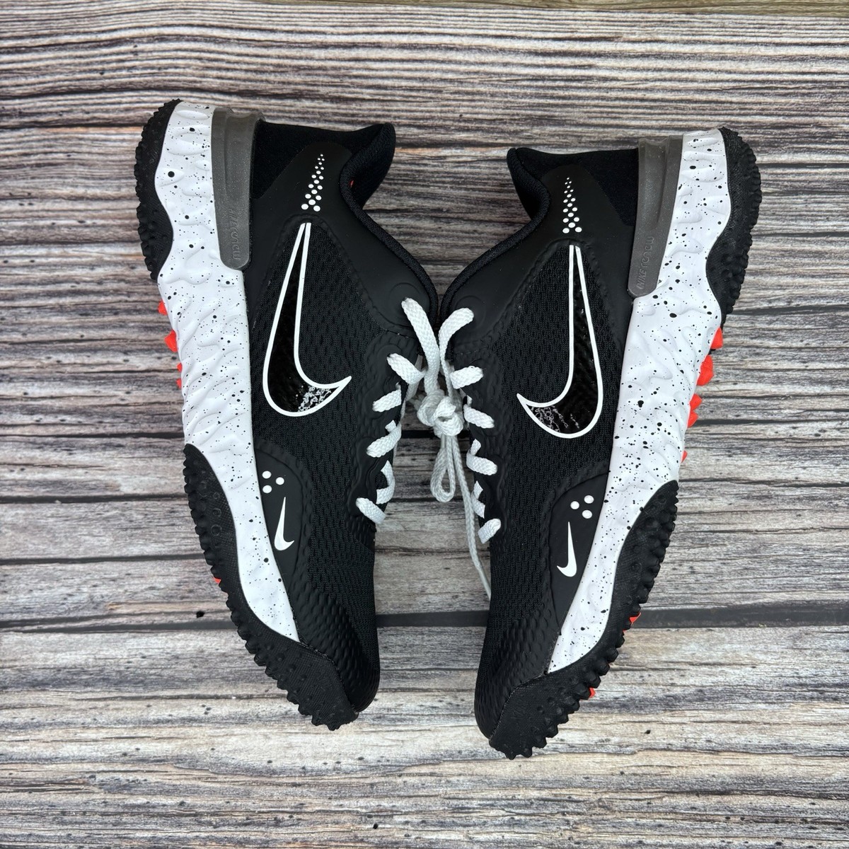 Mens 5/WMNS 6.5 Nike Alpha Huarache Elite 3 Turf Baseball Black