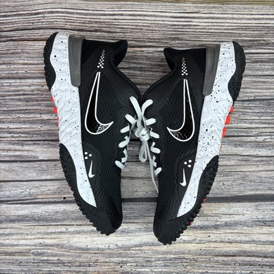 Mens 5/WMNS 6.5 Nike Alpha Huarache Elite 3 Turf Baseball Black