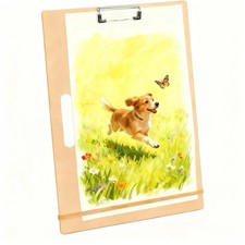 HXILAJM 13x17 Inch Drawing Board with Handle - Portable Artist Sketch Board w...
