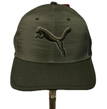 Puma Youth GoTime Golf Cap Puma Black-Asphalt OSFA Adjustable Hat New NWT