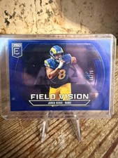 2025 Donruss Elite Field Vision Jared Verse #6 Blue Los Angeles Rams 55/75