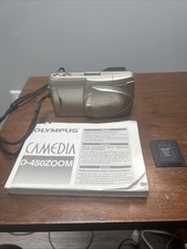 Olympus D-450 Zoom Silver 1.3 Mega Pixel Digital Camera with 3x Optical Zoom