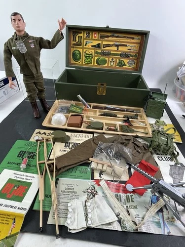 Vintage GI Joe 1964-1967 Copyright Accessories Lot  Fabulous cond. MINTY Access.