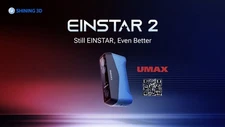 EINSTAR 2 Wireless 3D Scanner, Hybrid Laser & IR, Full Color Texture Capture