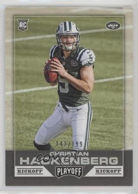 2016 Panini Playoff Rookies Kickoff /199 Christian Hackenberg #241 Rookie RC u8q