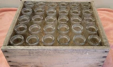 Vintage Glass Milk Bottle Half Pint Sealed Liquid Embossed Large Circle Lot 